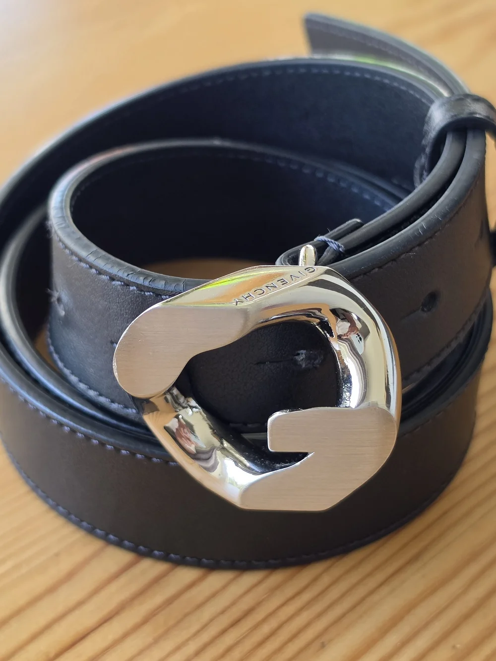 Givenchy G-Chain Leather Belt